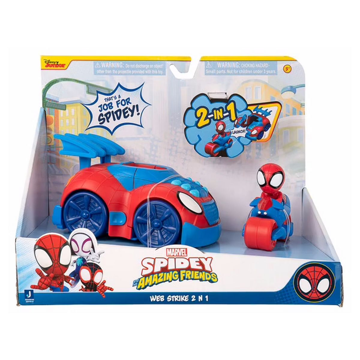 HASBRO Spidey avec Véhicule à Jet d'eau pas cher 