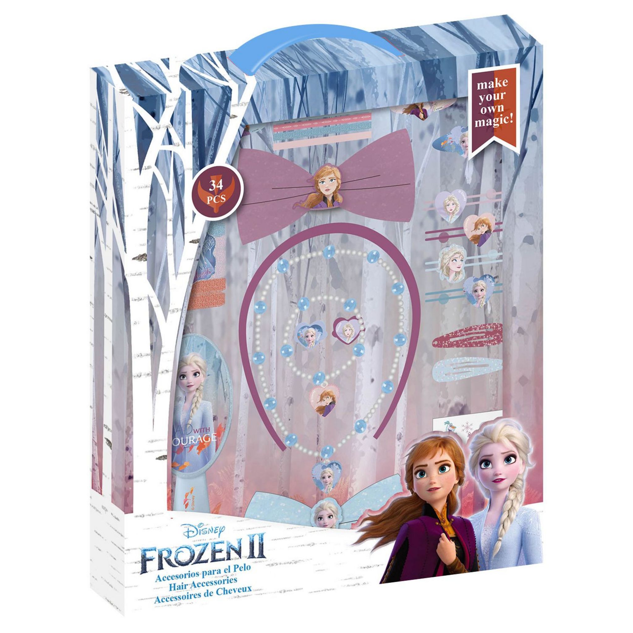 KIDS EUROSWAN Disney - Coffret accessoires cheveux et bijoux - La