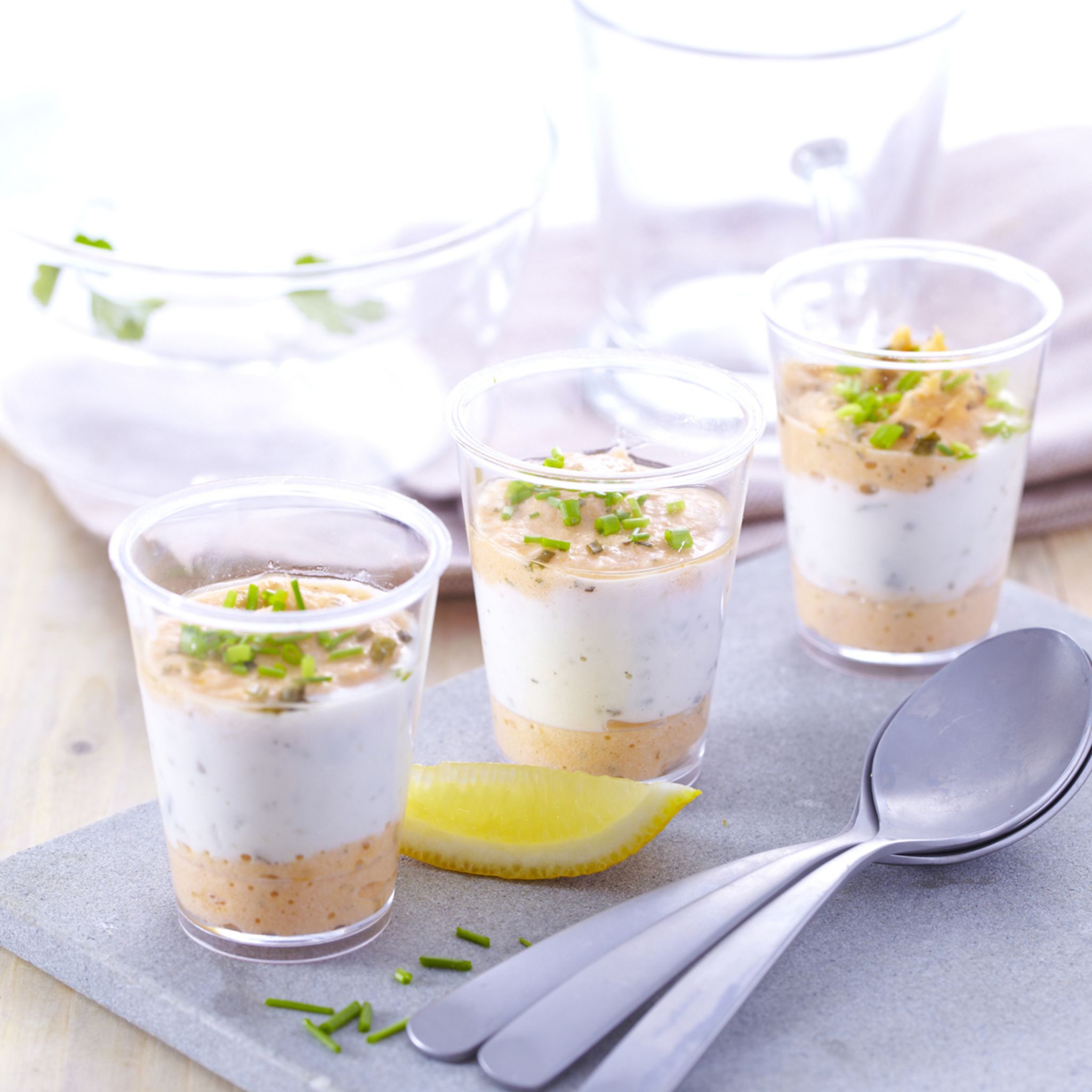 Verrine Guacamole Saumon Fromage Frais Verrines au saumon, concombre et fromage frais pas cher - Auchan.fr
