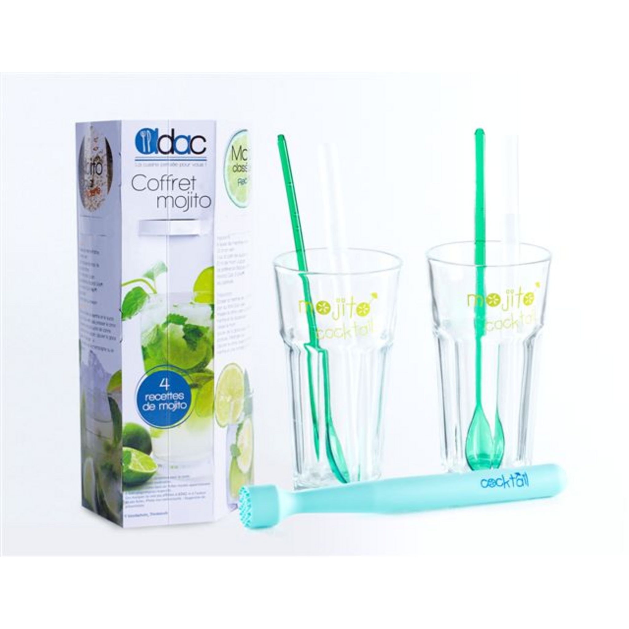 Coffret Service à mojito de 13 pièces