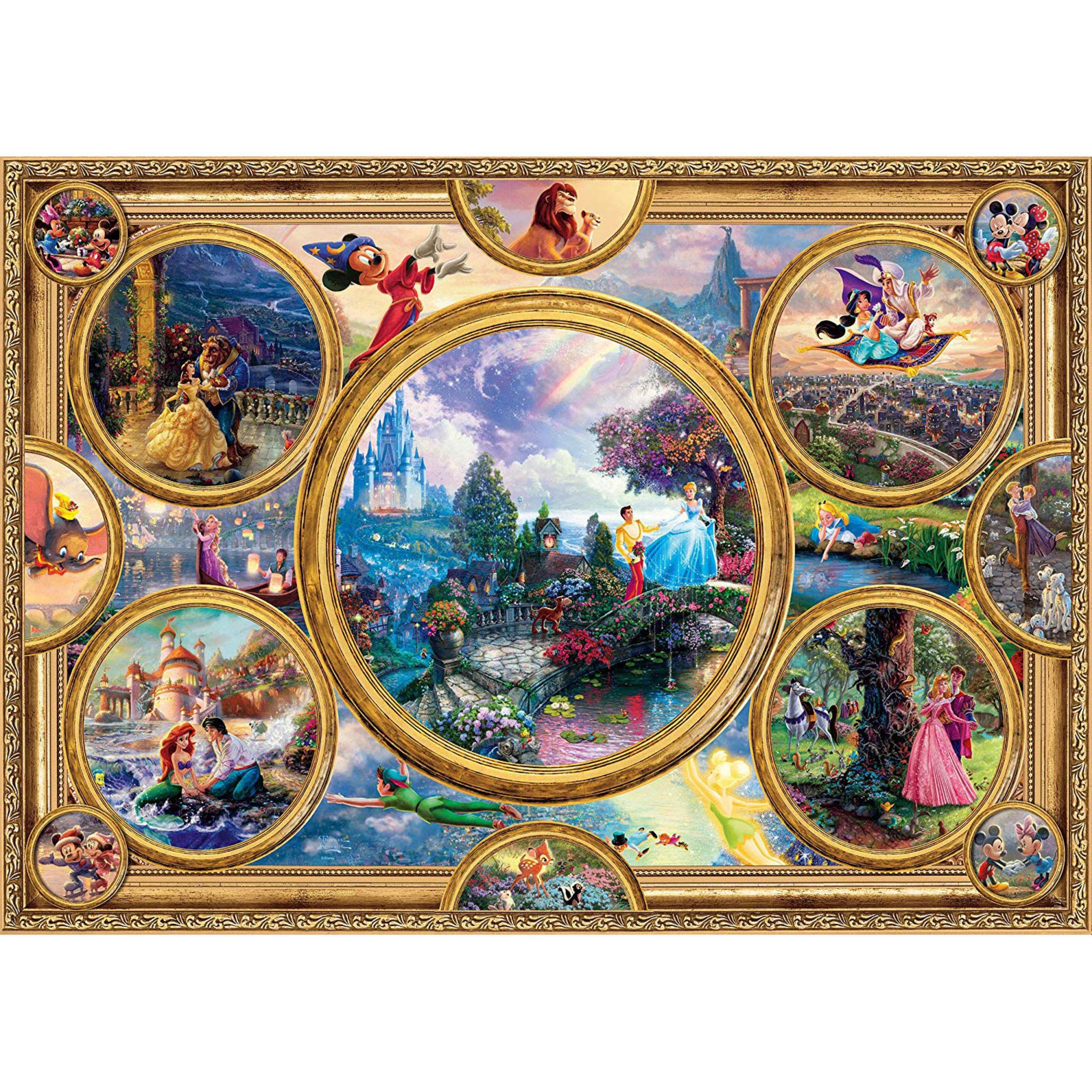 CLEMENTONI Puzzle Disney Gala 6000 pièces pas cher 