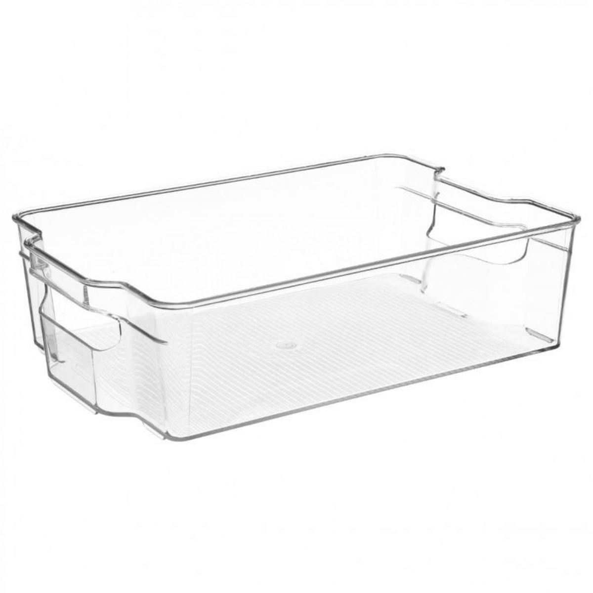 Boîte de rangement transparente pour réfrigérateur - 5,5 L - ON