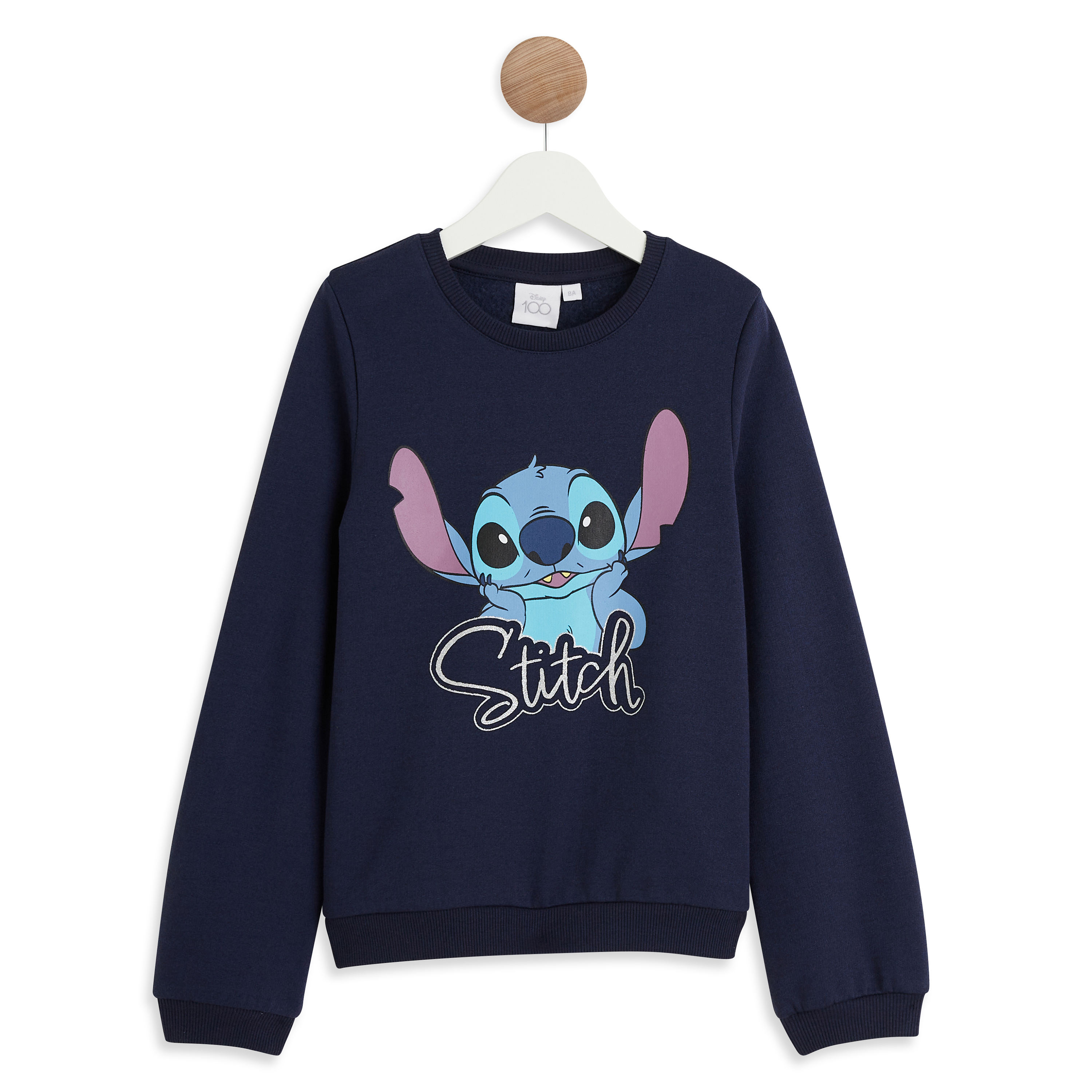 Pull Enfant Stitch bleu