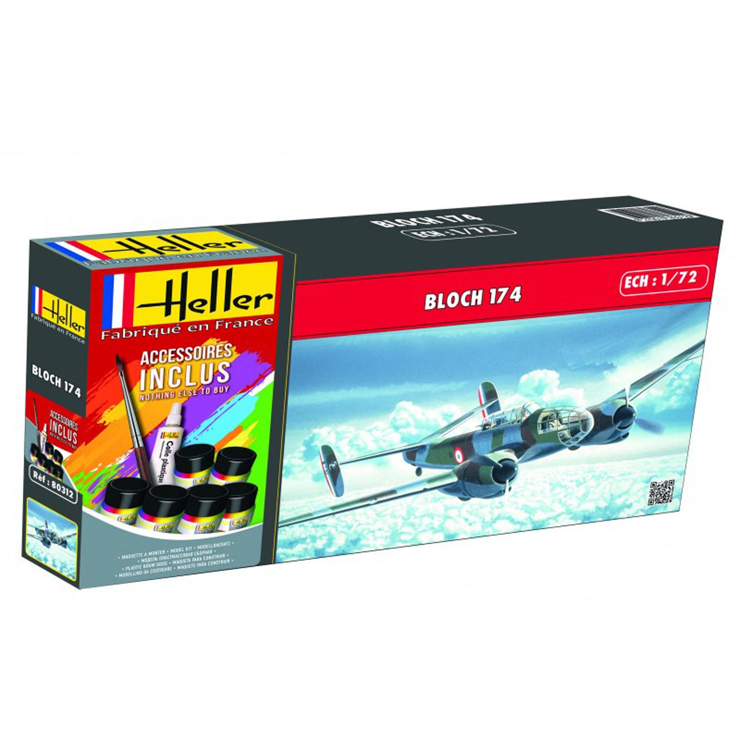 Maquette avion : Kit : Canadair CL-215 - Jeux et jouets Heller - Avenue des  Jeux