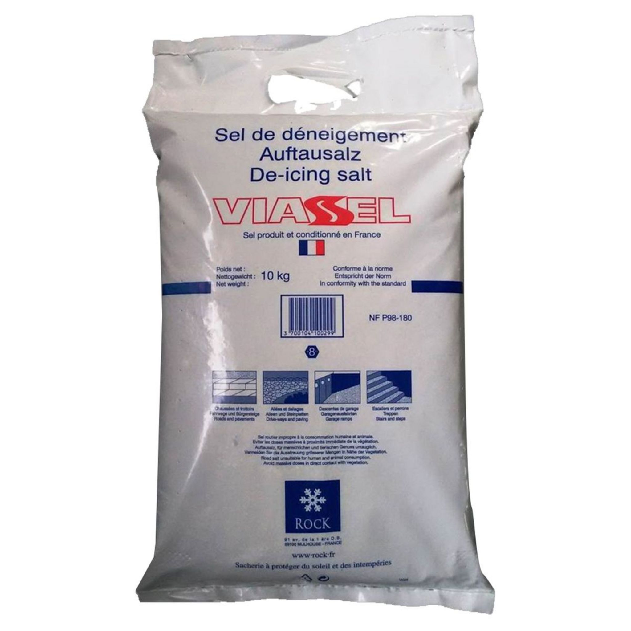 Sel De Deneigment Semi Humide Sac De 10Kg