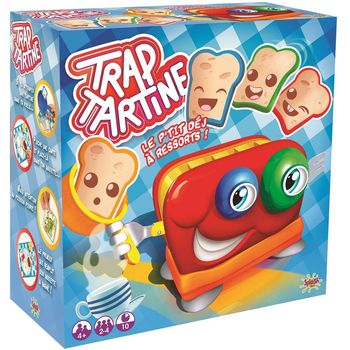 Promo Lot de 3 Jeux : Trap Tartine + Cargo Barjo + Trace LImace chez Auchan
