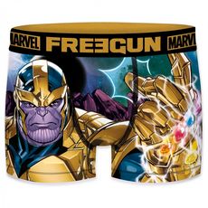 FREEGUN Boxer garçon Marvel Thanos (Jaune)