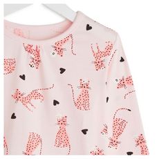 IN EXTENSO Ensemble pyjama chats fille (Rose)