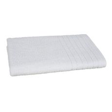 Drap de bain uni en coton 450gr/m² ALIX (Blanc)