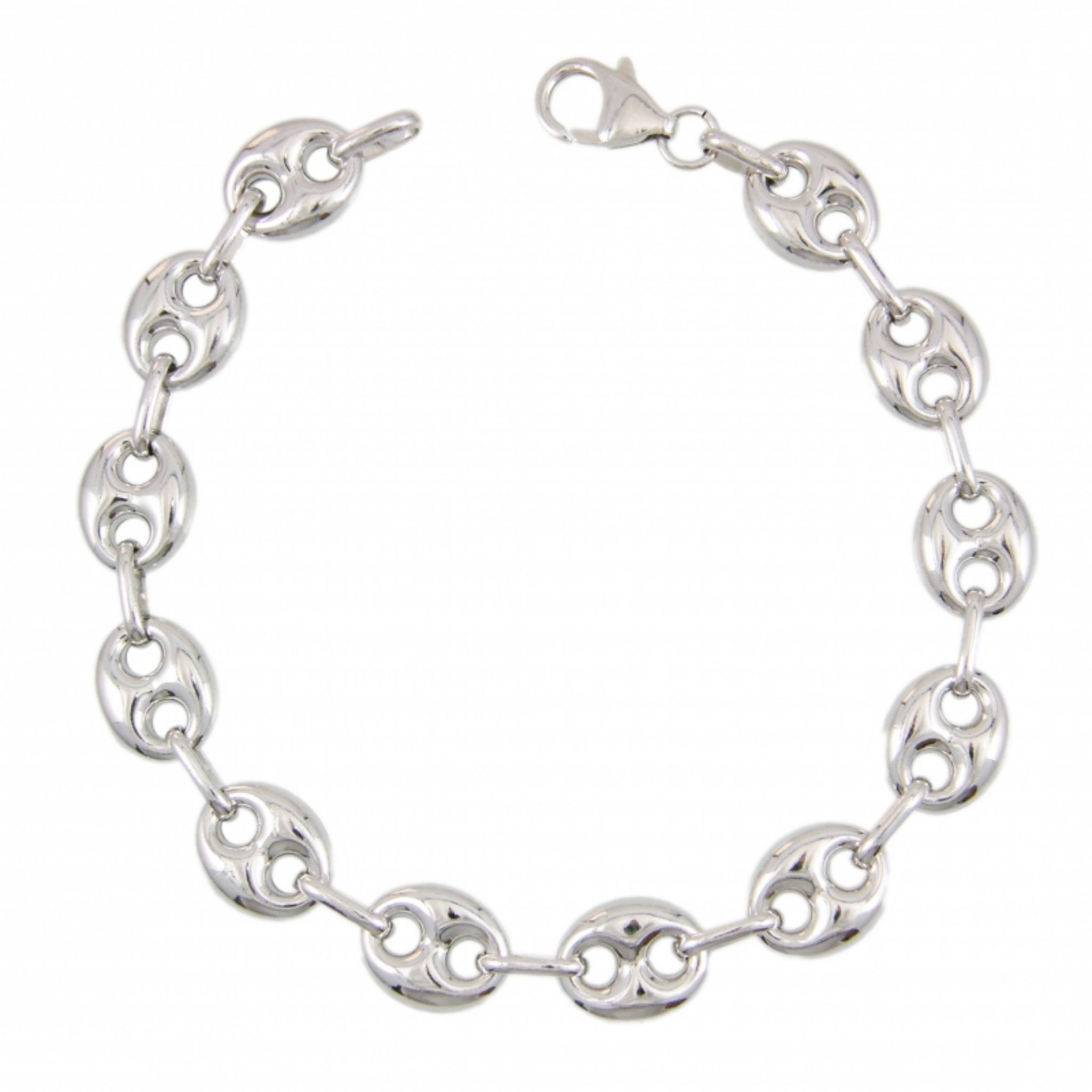 Bracelet Argent Massif 925/000 Maille Cubaine - Homme - 109,99 €