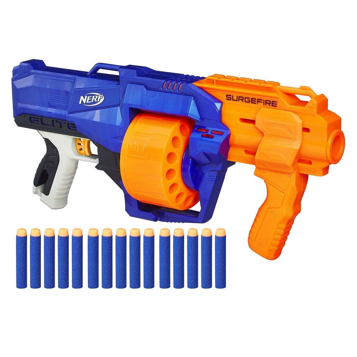 HASBRO Nerf Elite Surgefire et Flechettes Nerf Elite Officielles