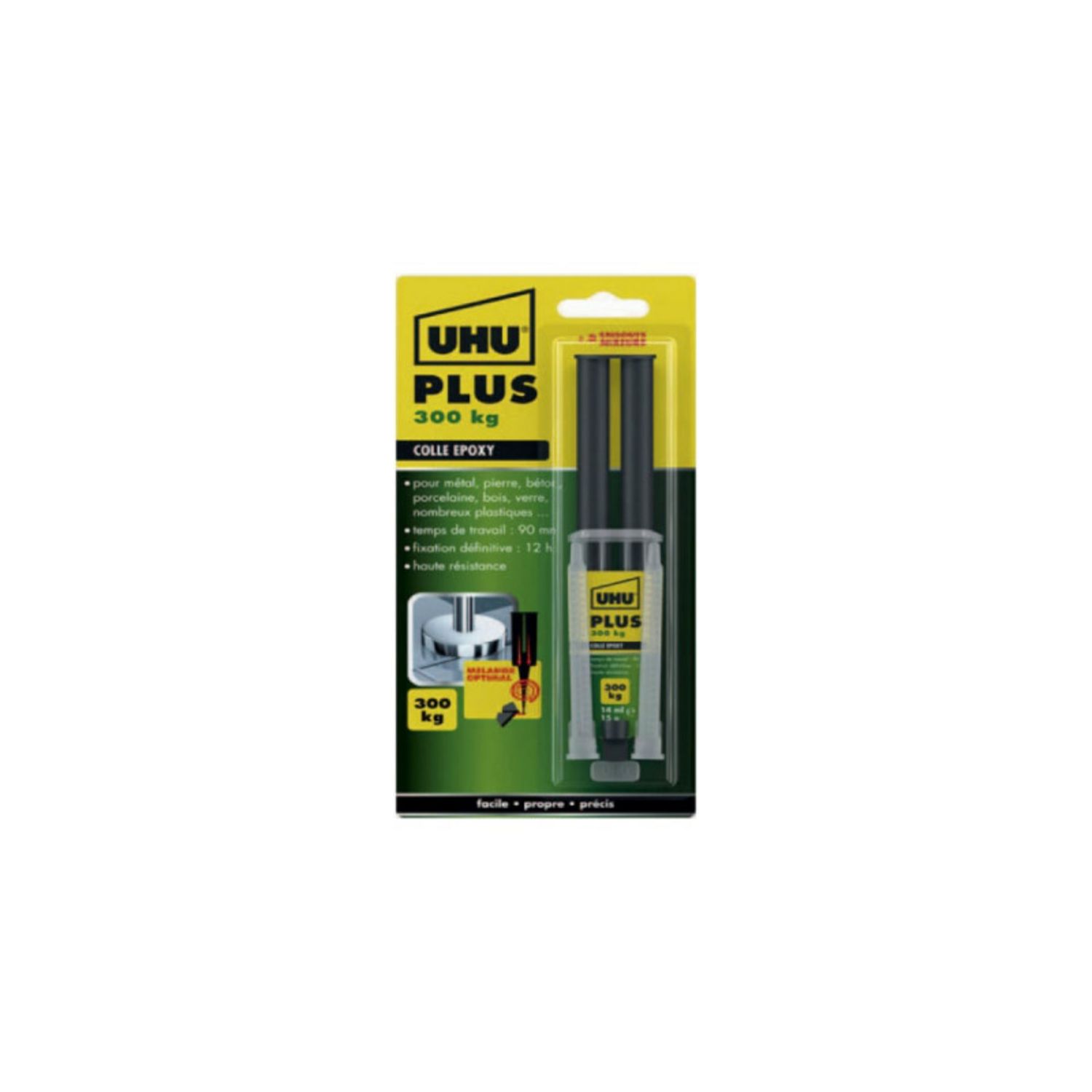 Colle UHU Epoxy Powerplus - 15g - 39900 pas cher 