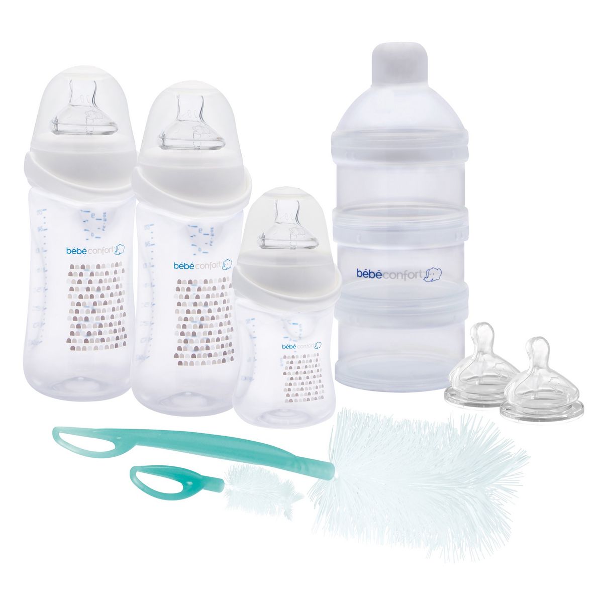 Lot de 3 Biberons Maternity 270 ml Bébé Confort blanc