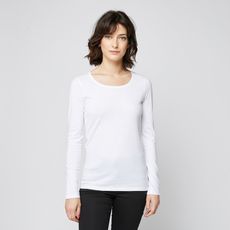 IN EXTENSO T-shirt manches longues femme (blanc)