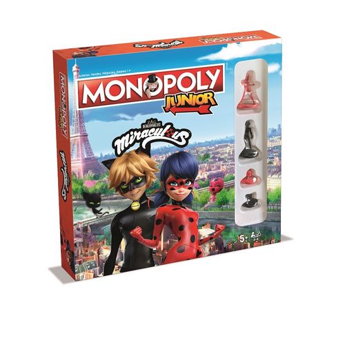 Jeu Monopoly junior - Miraculous Ladybug