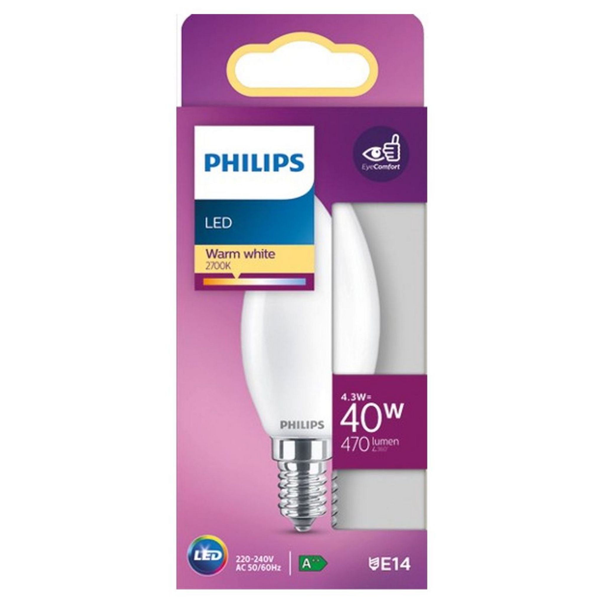 Acheter Ampoule LED - 40W E14 - Blanc froid - SPAR Supermarché Angers Louis  Gain