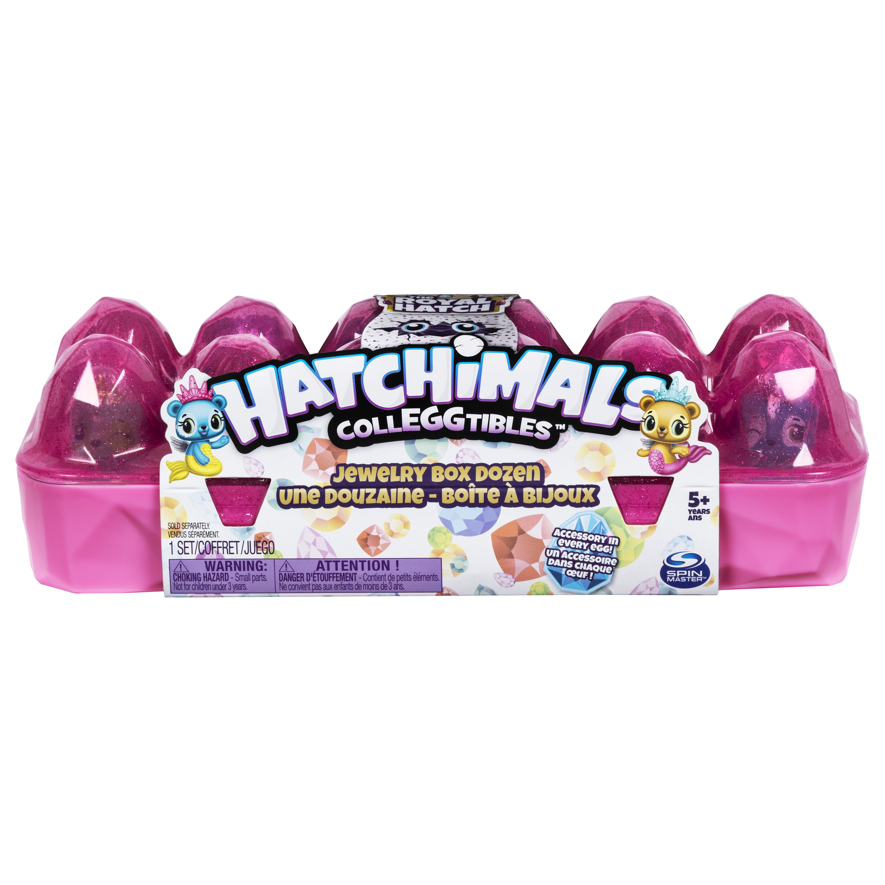 SPIN MASTER Bo te de 10 oeufs surprises 2 figurines Hatchimals