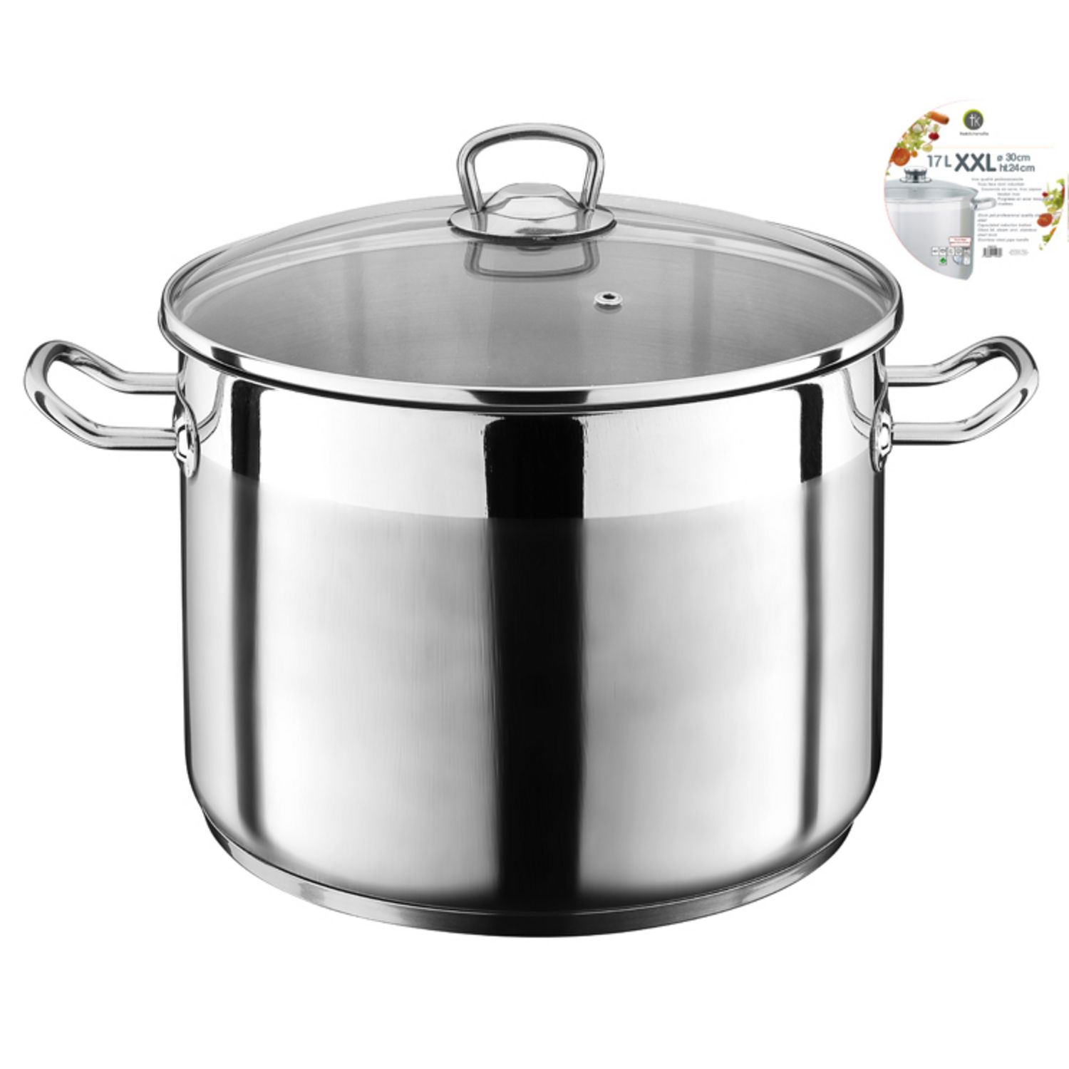 Marmite inox 26 cm XXL