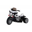 play4fun moto de police electrique 20w pour enfants - 80l x 43l x 54,5h cm - 3 roues, marche av/ar, phares fonctionnels, bruitages moteur