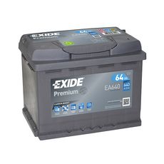 EXIDE Batterie Exide Premium EA640 12v 64AH 640A FA640