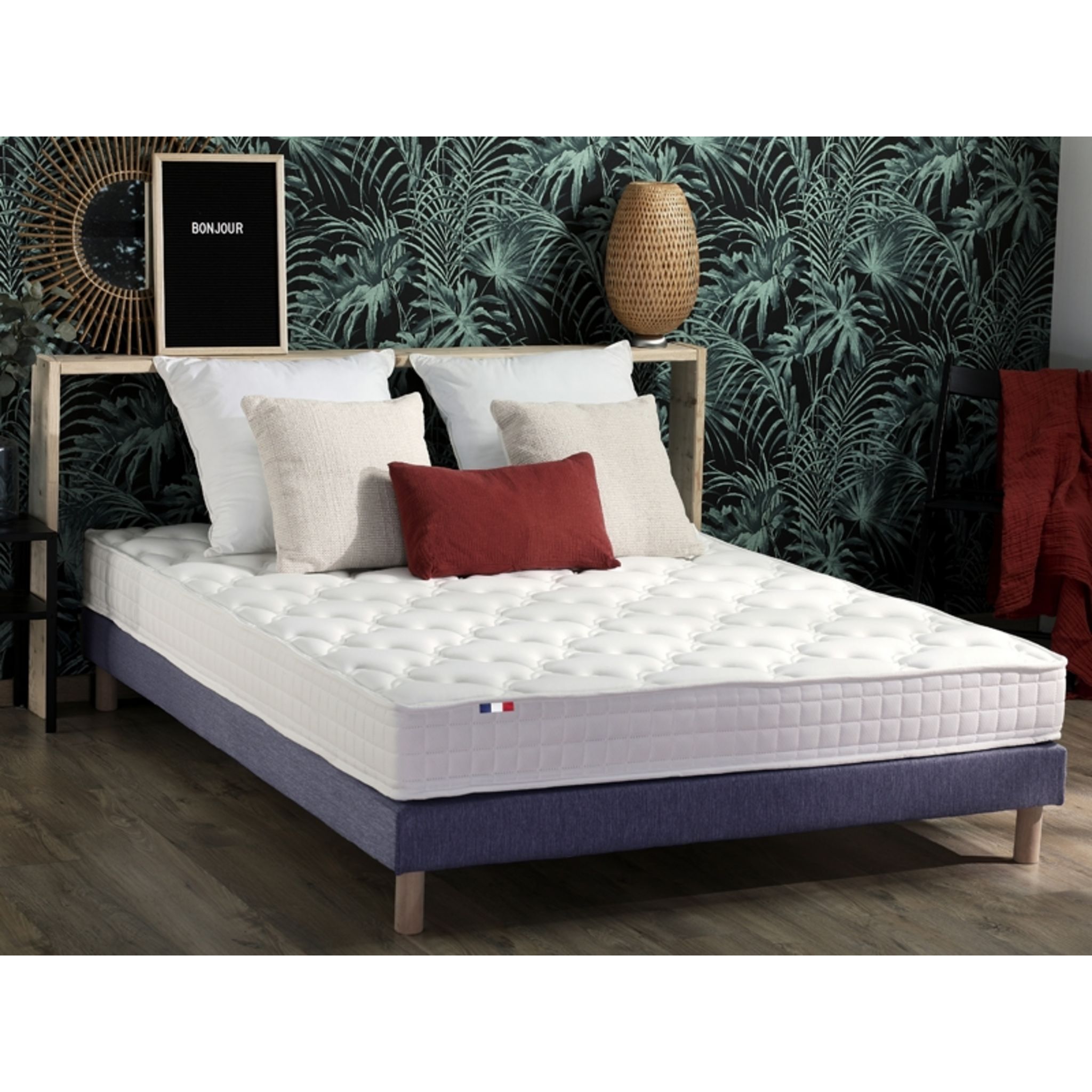 Surmatelas 160x190 surmatelas ferme et moelleux 160 x 190 épaisseur 5 cm -  Cdiscount Maison