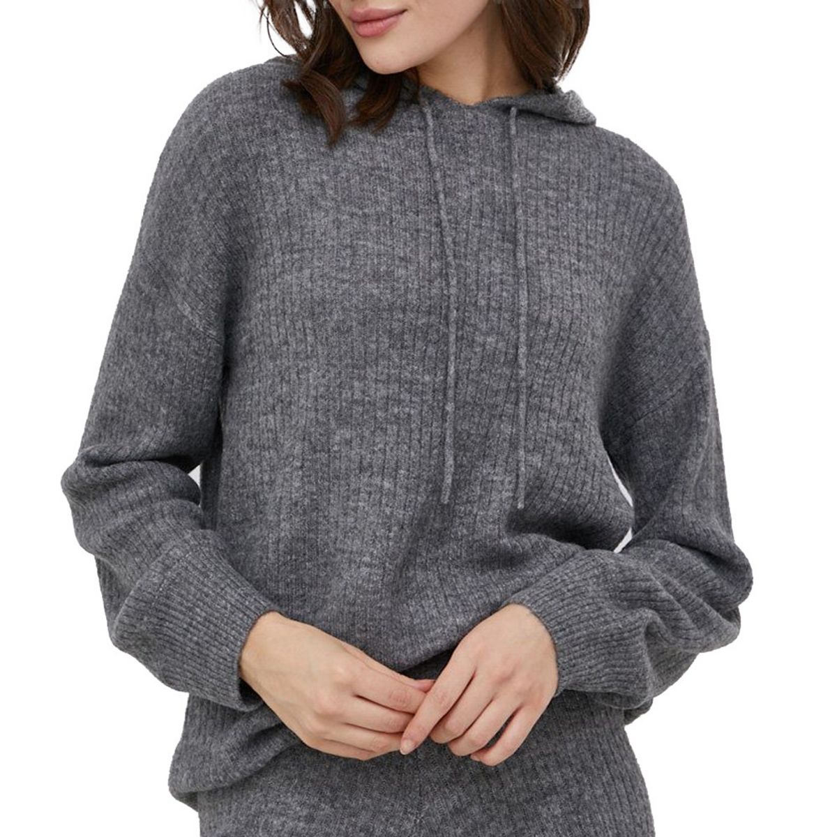 Pull Gris à capuche Femme JDY Sunday pas cher 