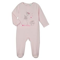 Bambi Pyjama Velours Bebe Fille Pas Cher A Prix Auchan