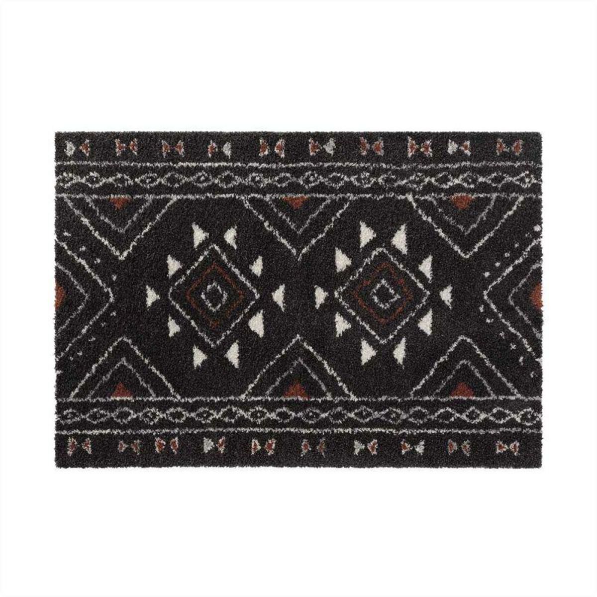 Paris Prix Tapis Déco à Motifs  Saharienne  160x230cm Noir