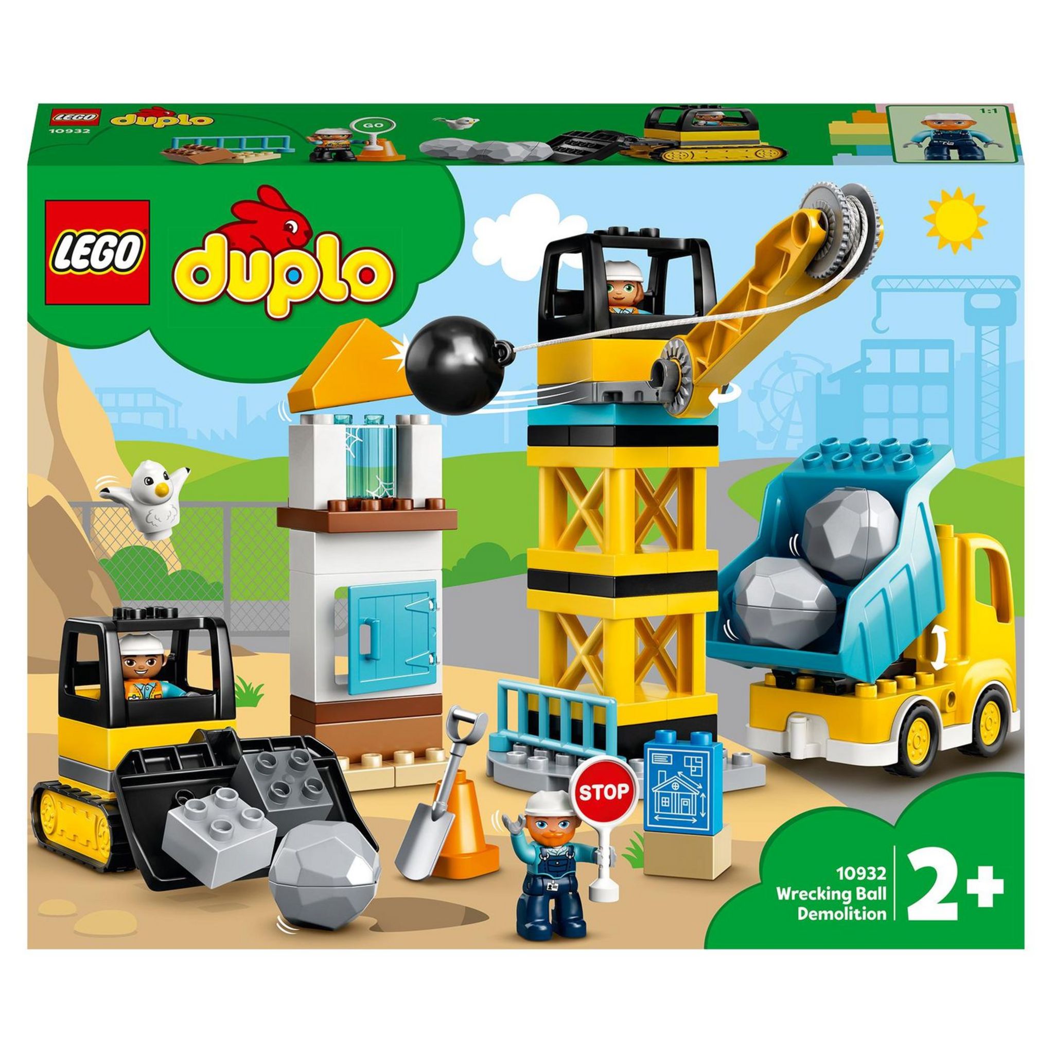 LEGO DUPLO Plaque de construction verte 10980 Jeu de construction (1 pièce)