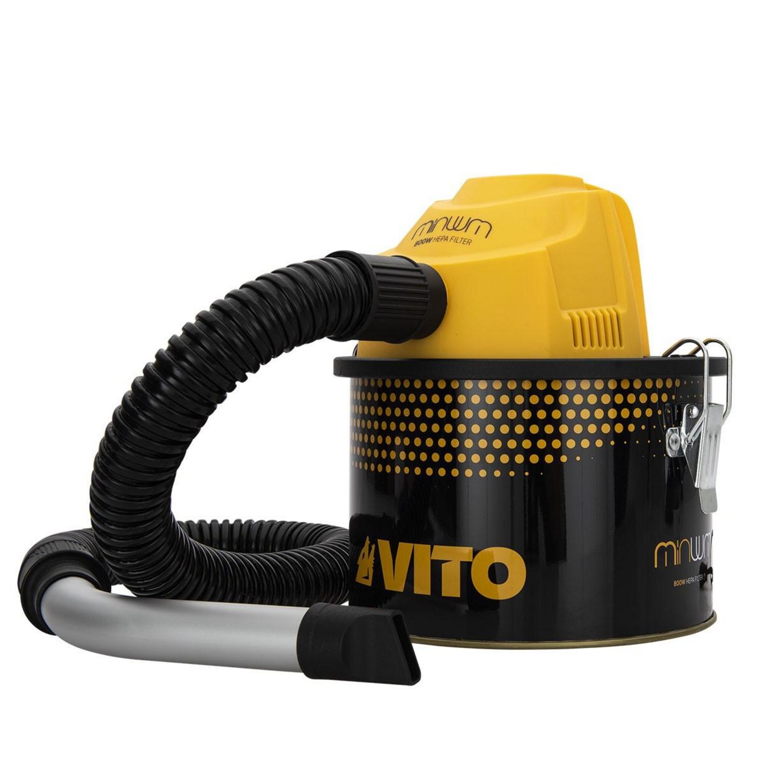 VITO Aspirateur de cendres 800W 4L Cendres jusqu'à 40°C Filtre