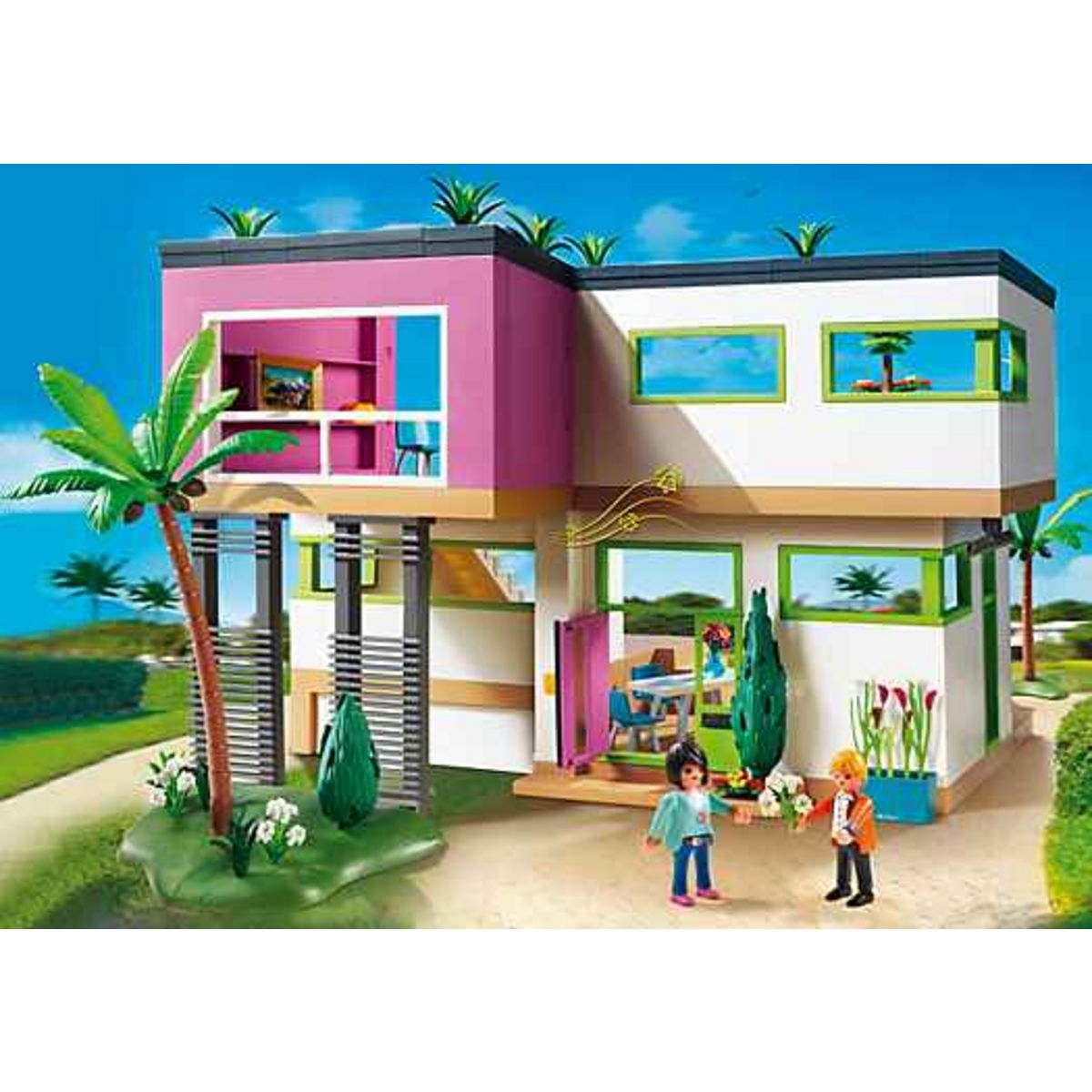 PLAYMOBIL 5574 Maison moderne pas cher 