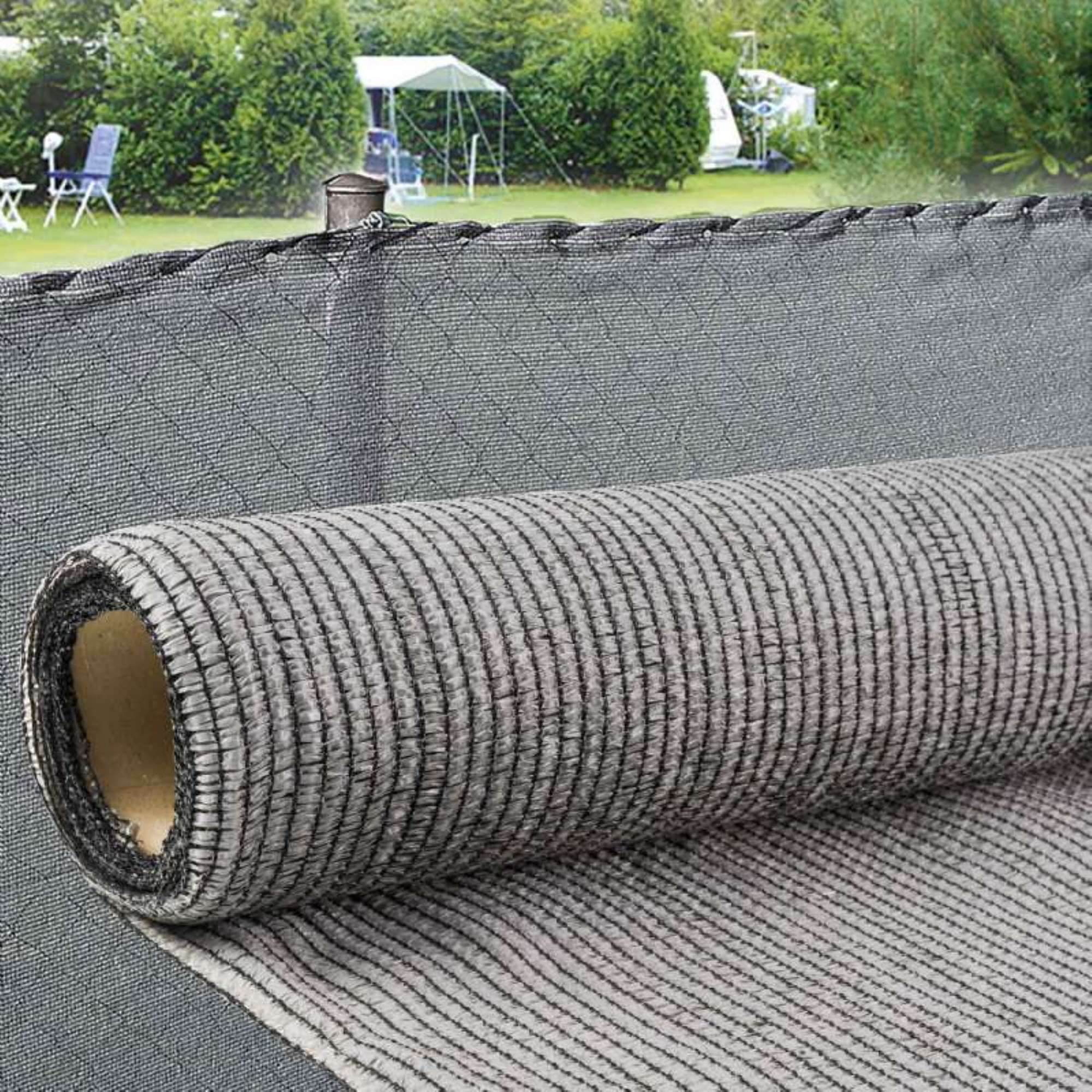 Tenax Brise vue gris Taille 1 x 5 m pas cher 