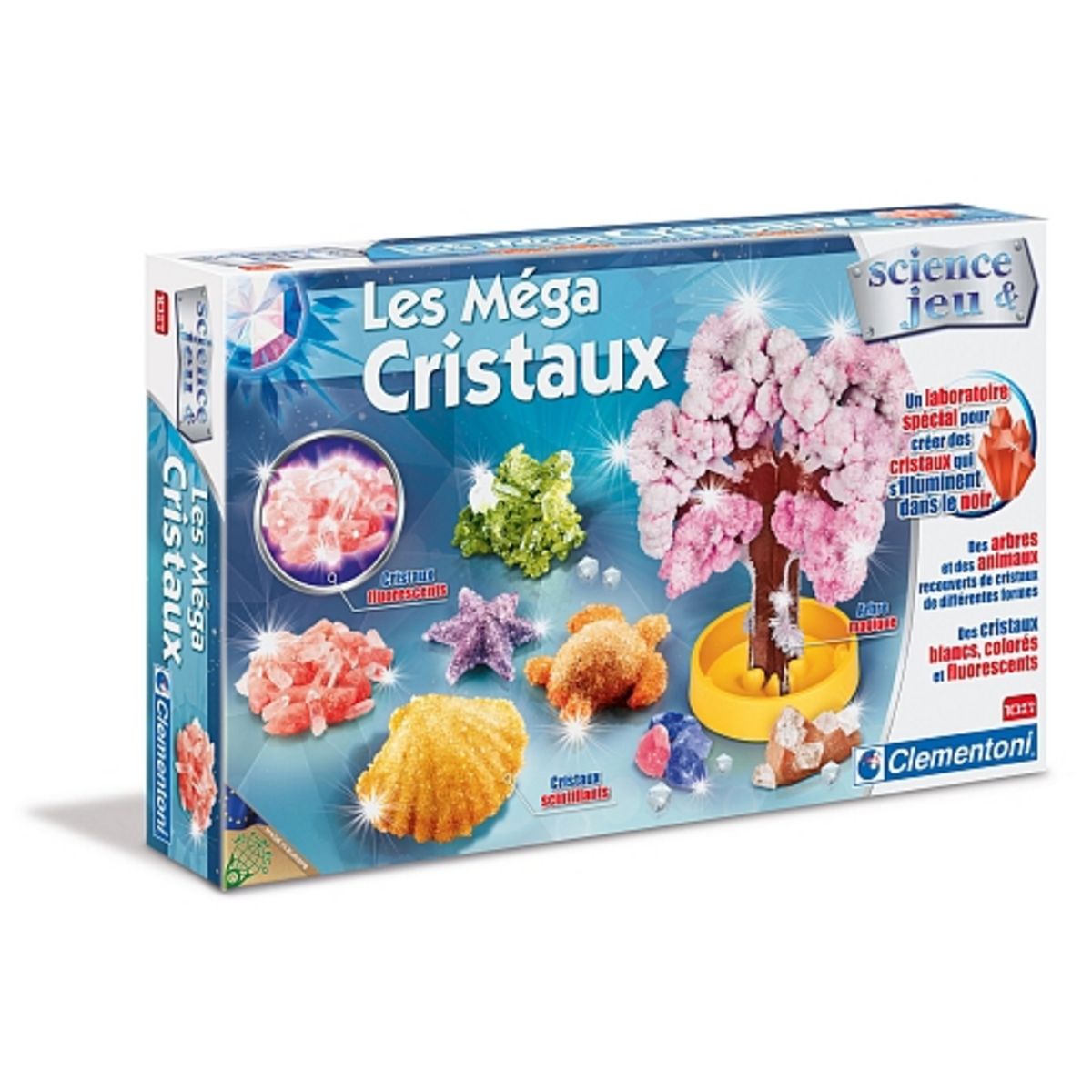 CLEMENTONI Jeu - Crée tes Cristaux pas cher 