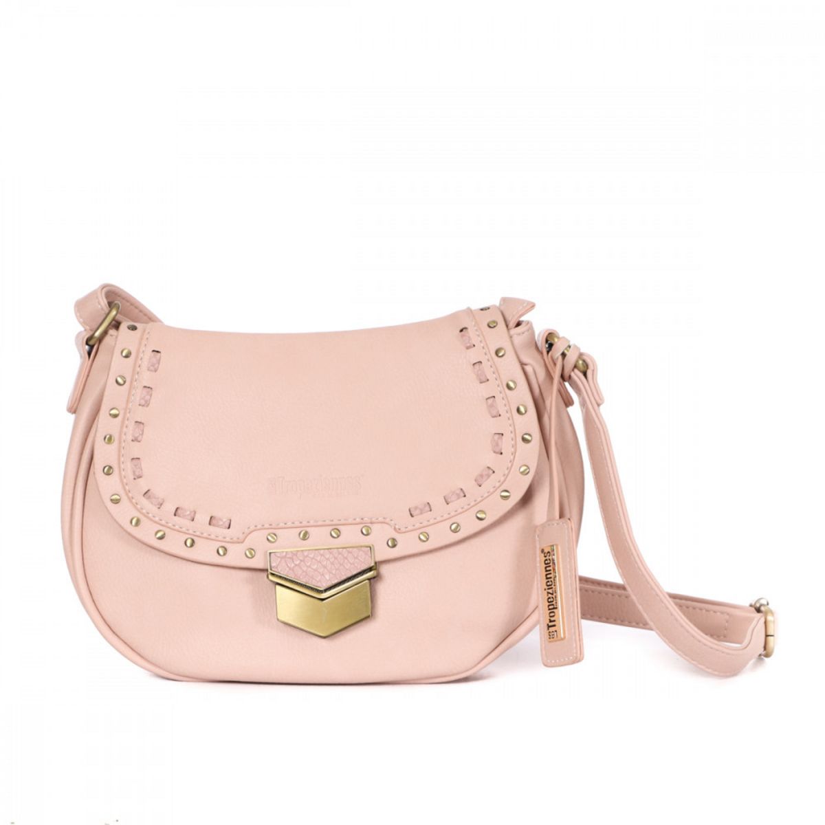 Sac Bandouli re Rose Femme Les Trop ziennes pas cher Auchan