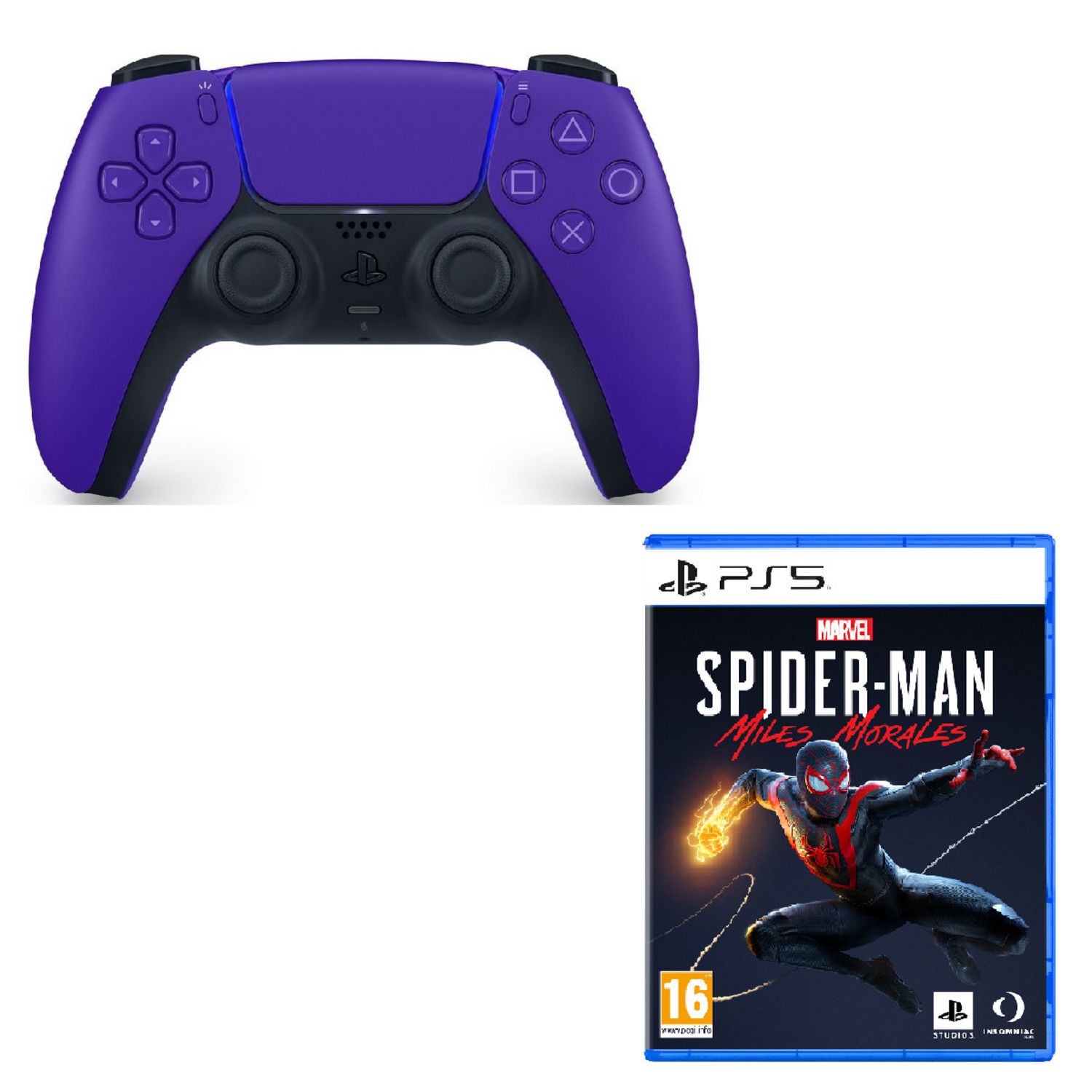 Manette PS5 Dualsense – Violet – Virgin Megastore