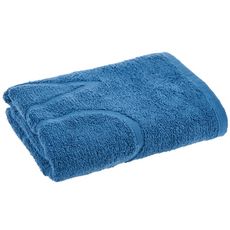 ACTUEL Drap de bain en coton 400gr/m2 ZERO TWIST (Bleu)