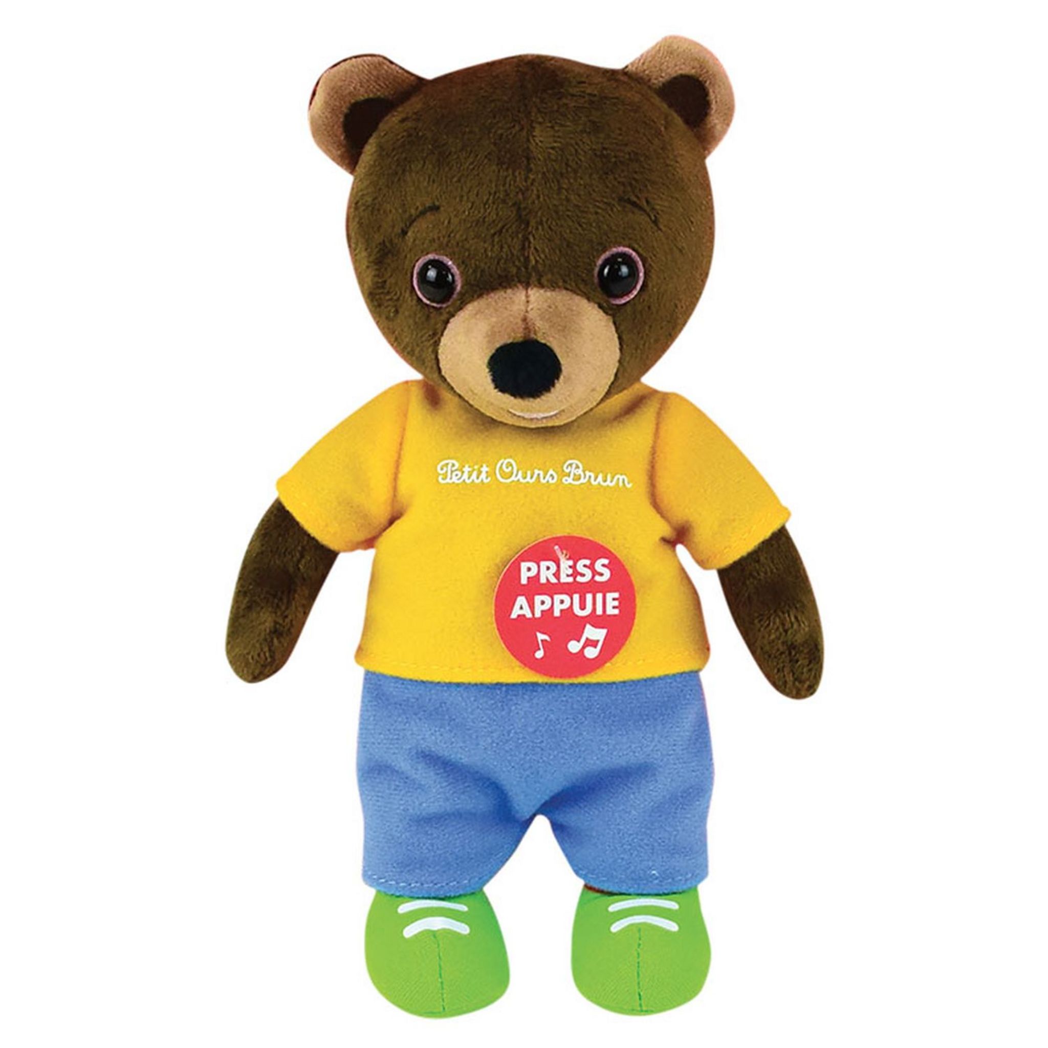 Peluche musicale Petit Ours Brun