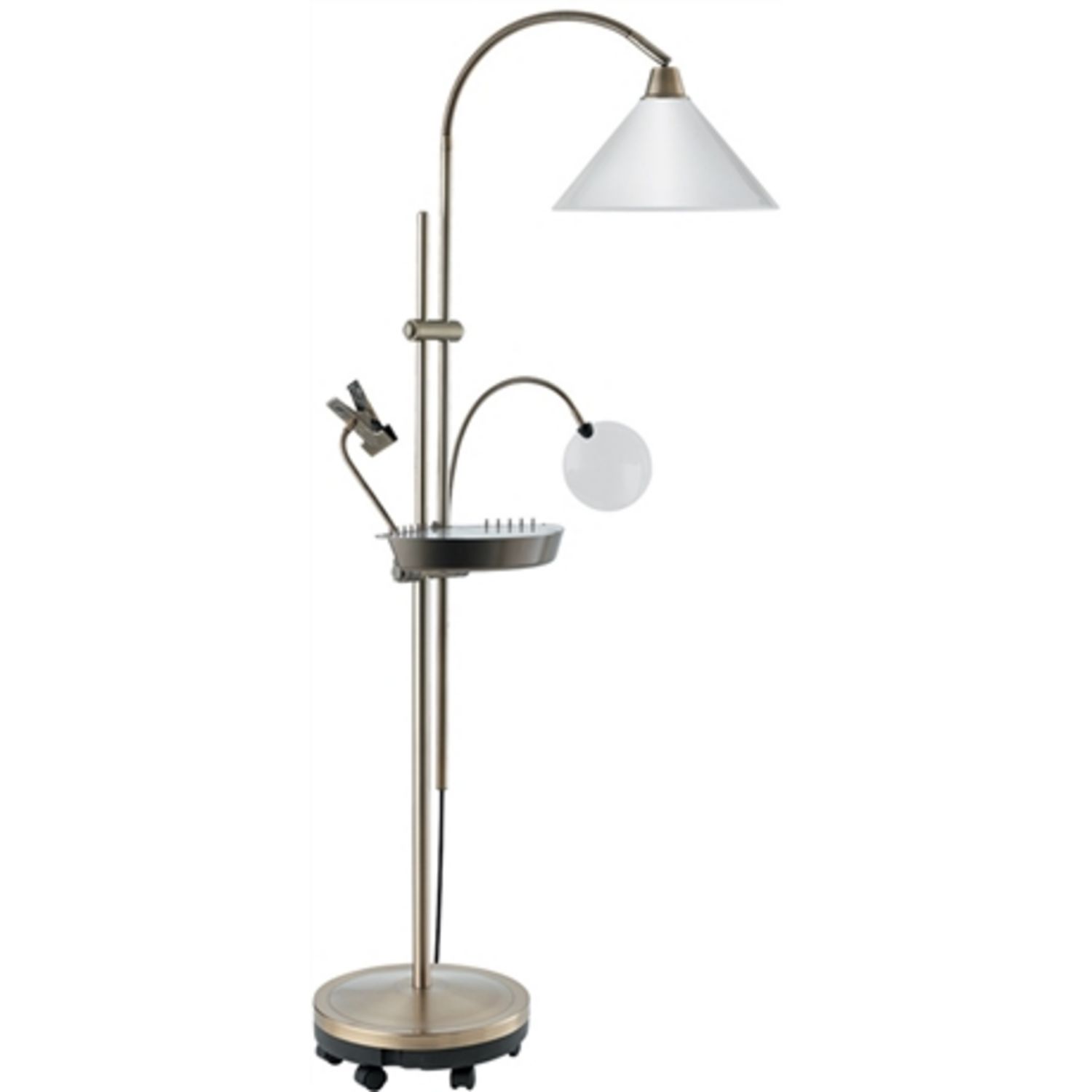 Lampe prestige sur socle de table antique - E21038 chez Daylight