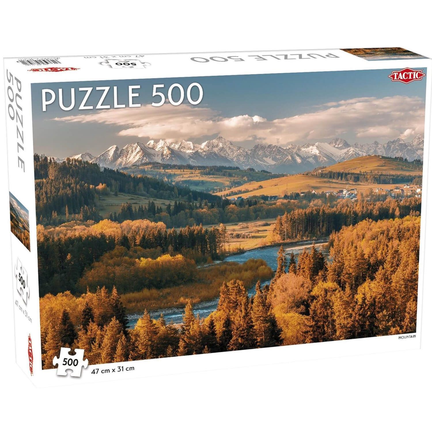 Castorland Puzzle 4000 pièces : Montagnes majestueuses pas cher 