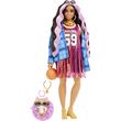 barbie poupée mannequin barbie extra robe basketball