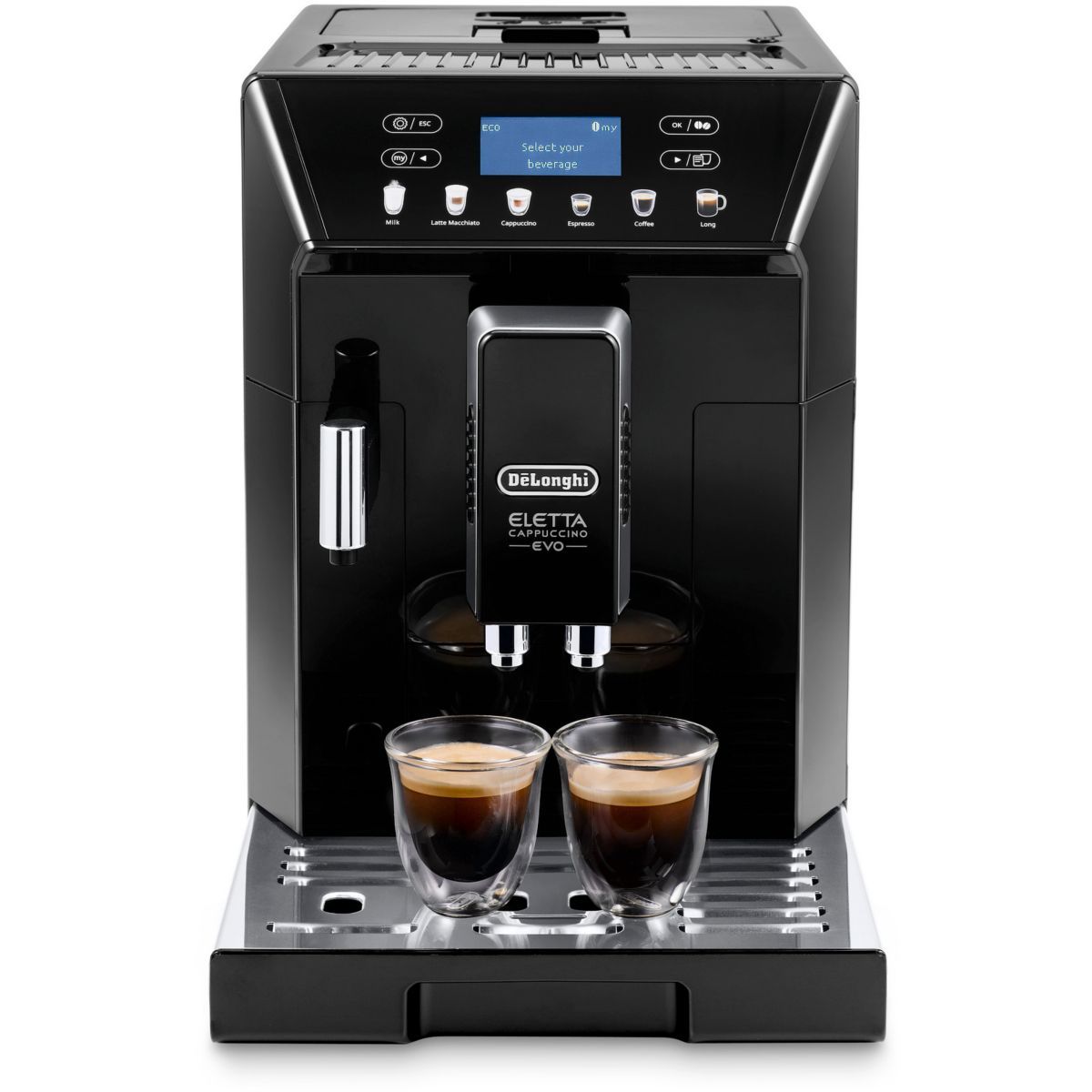 DELONGHI Expresso Broyeur Eletta Evo Ecam46.860.b Pas Cher à Prix Auchan