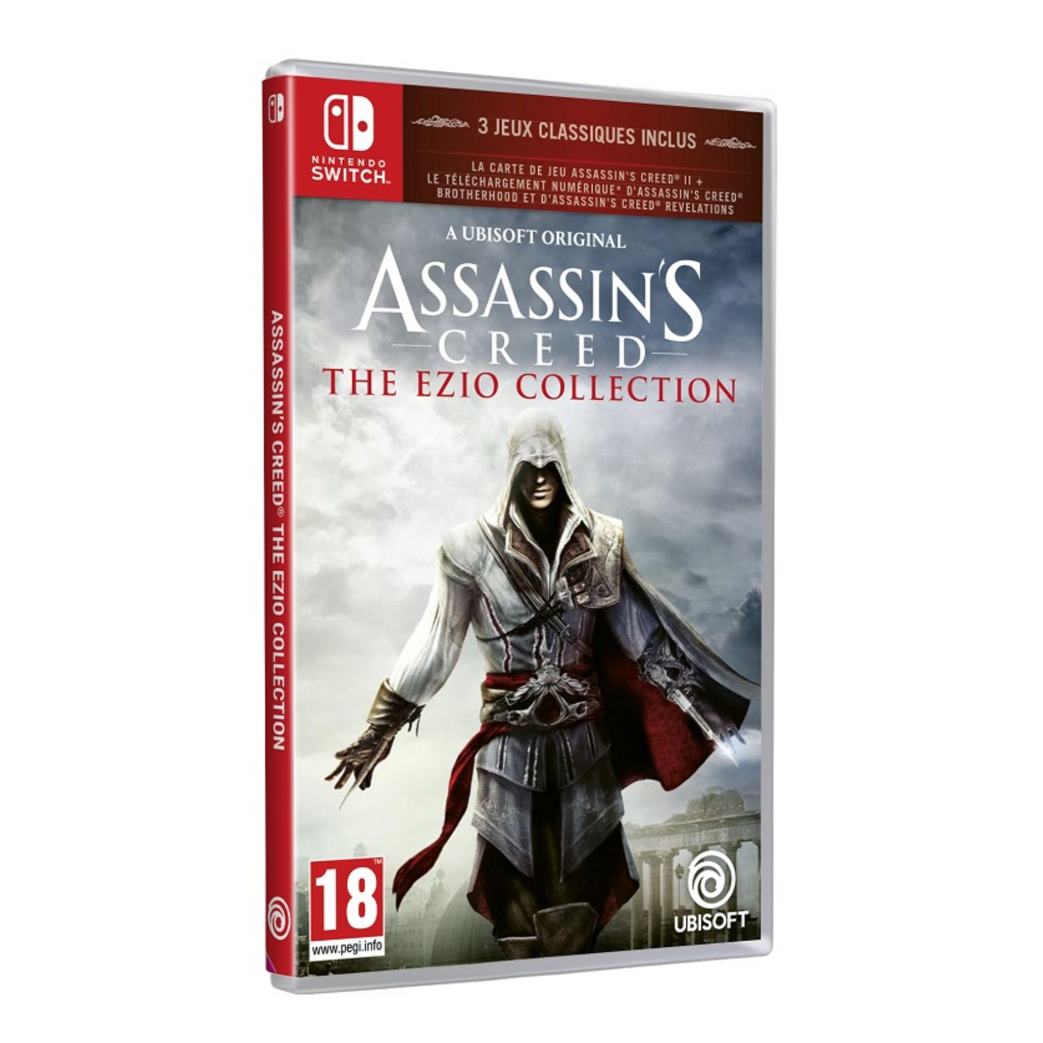 Assassin s creed triple. Эцио Аудиторе коллекция Switch. Ассасин Крид Эцио Аудиторе коллекция Нинтендо свитч. Assassin's Creed Ezio collection Nintendo Switch. Assassin s Creed the Ezio collection.