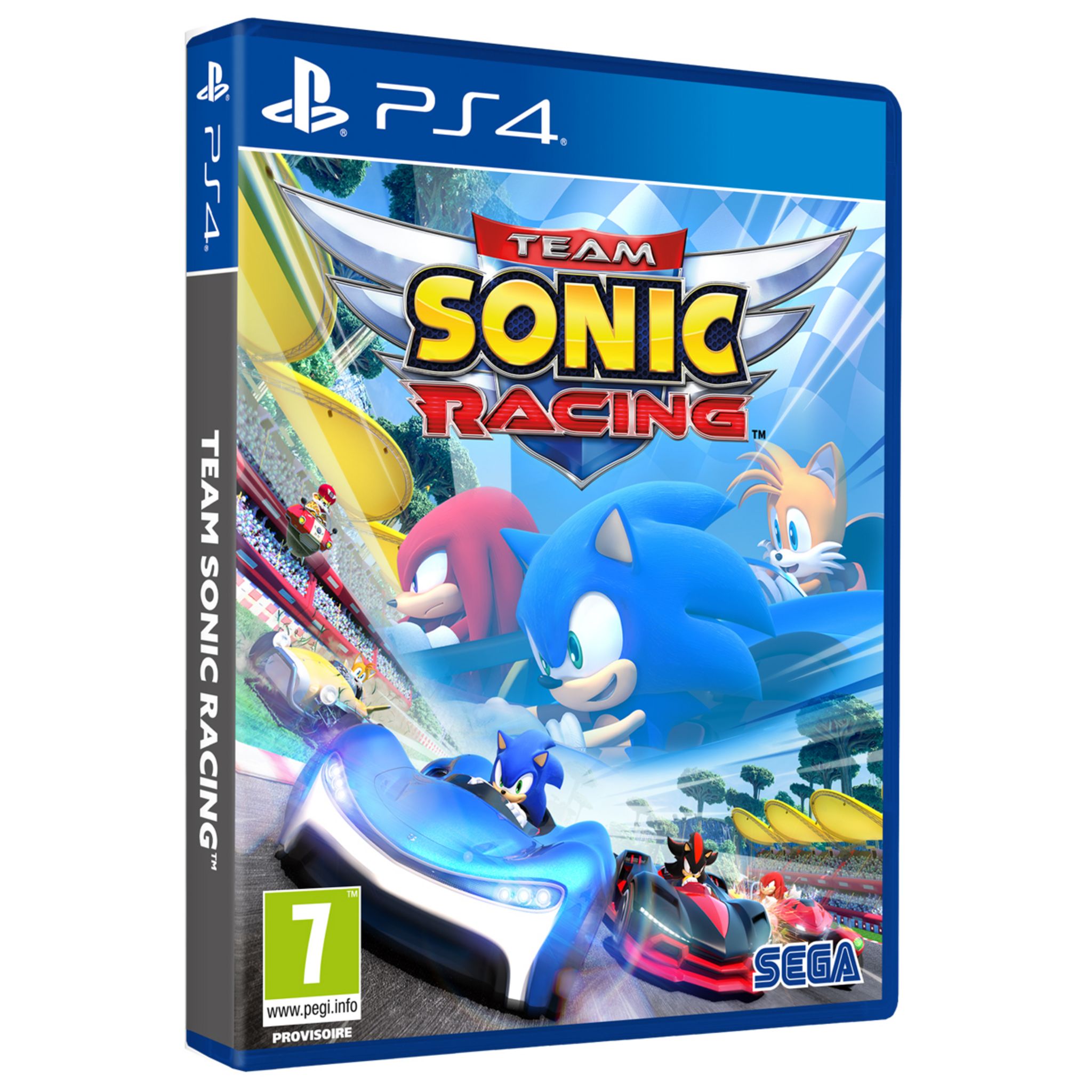 Игра sonic team. Sonic Racing PLAYSTATION 4. Team Sonic Racing (ps4). Sonic Forces ps4 диск. PLAYSTATION 4 игры Соника.