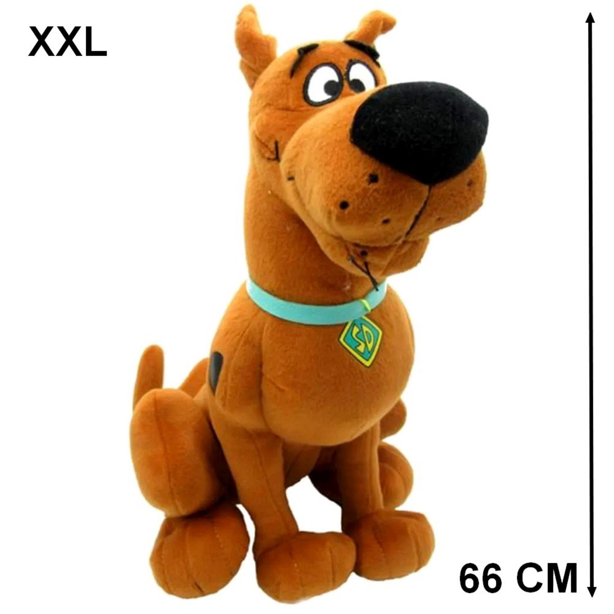 Grande peluche Scooby Doo 66 cm pas cher Auchan