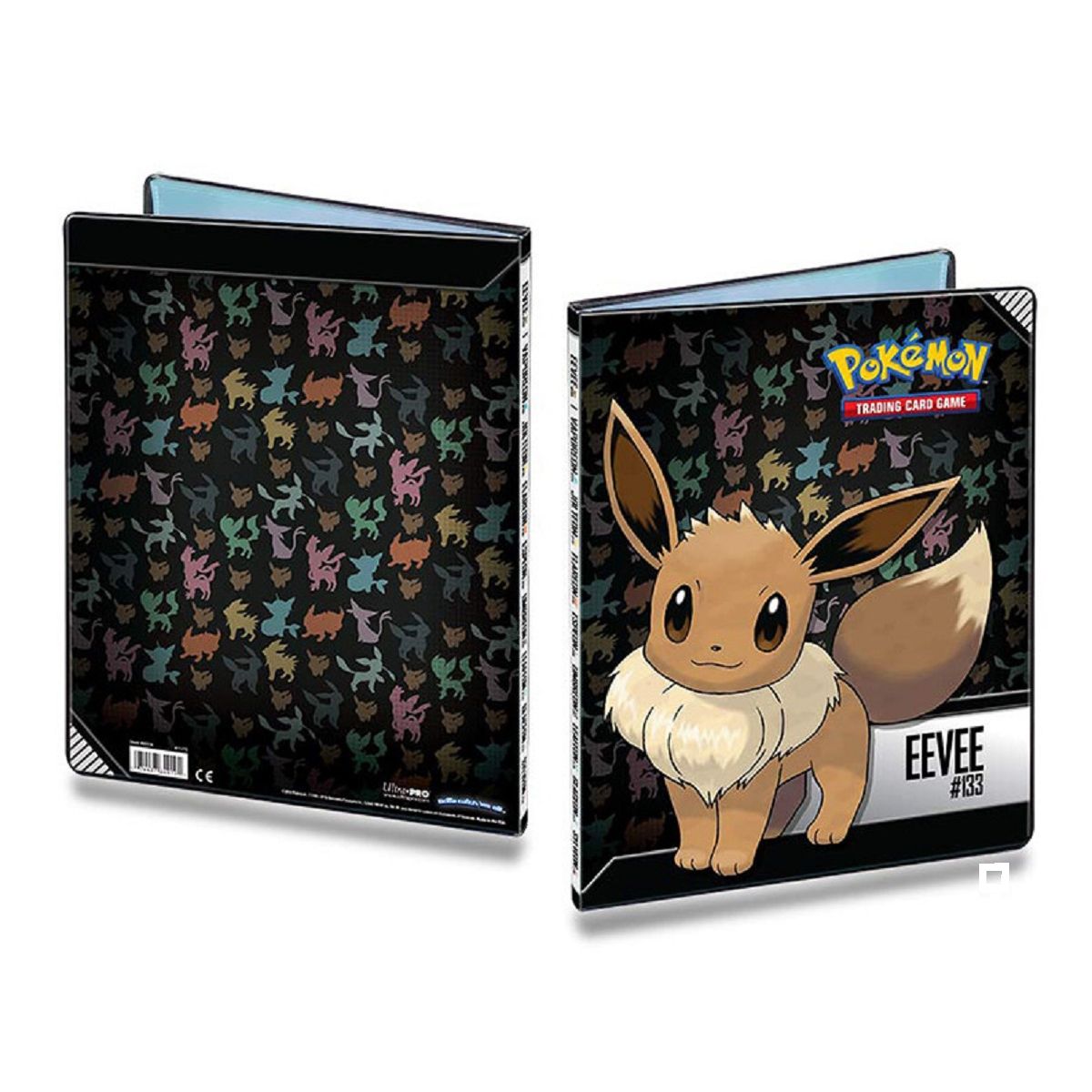 ASMODEE Cahier range cartes Pokémon Evoli 80 cartes pas cher 