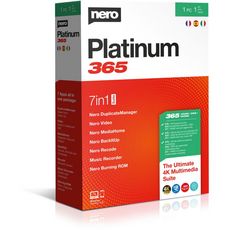 Nero Logiciel de photo/vidéo Platinum 365