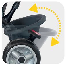 SMOBY Tricycle Baby Driver Plus - Gris