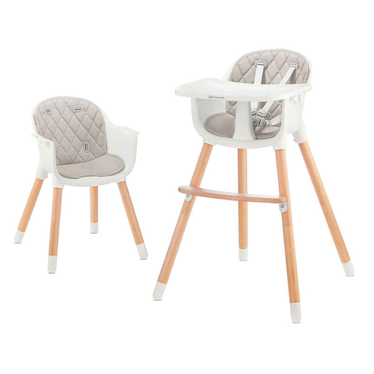 Chaise haute scandinave kinderkraft