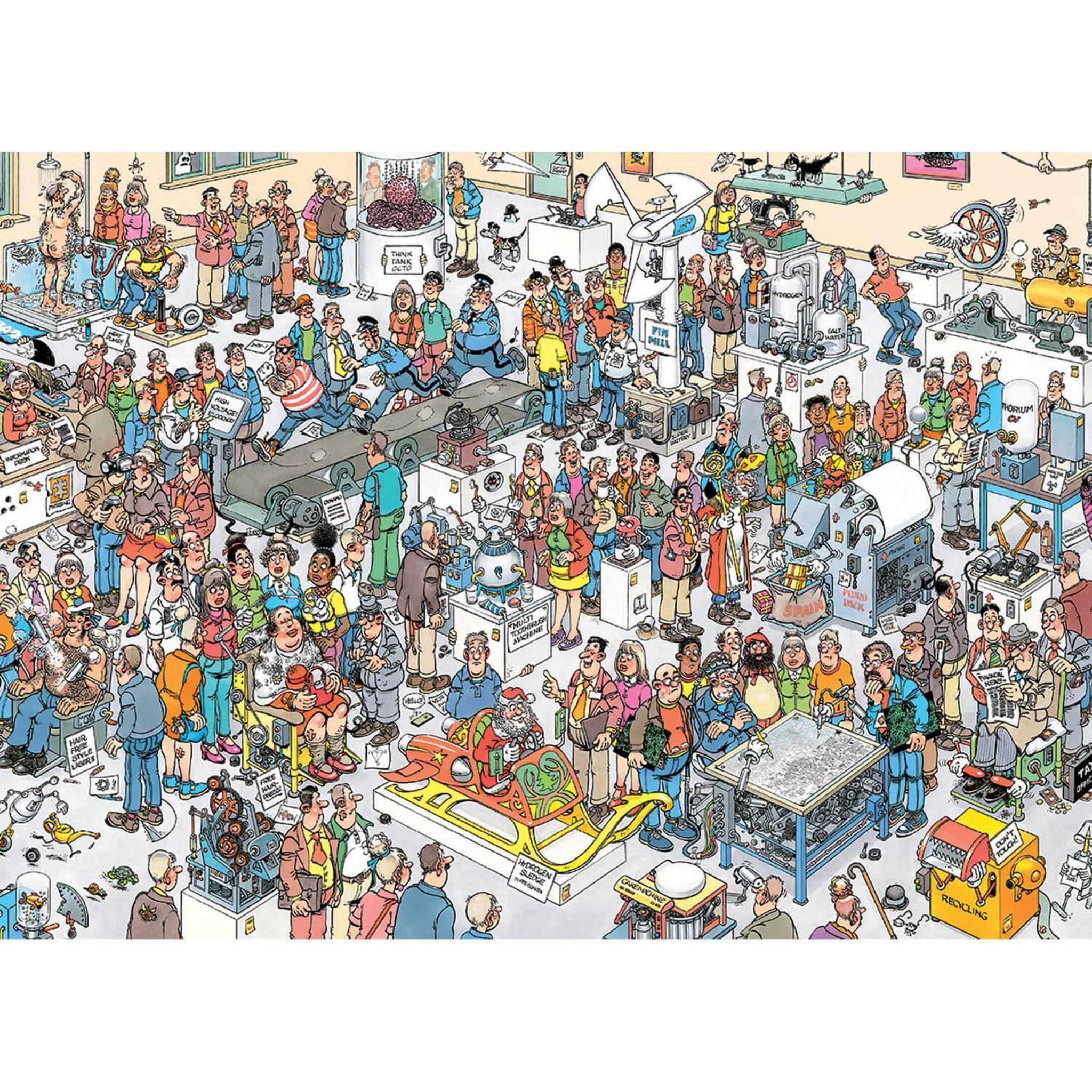 Jumbo Puzzle 1000 pièces : Le Marché artisanal pas cher 