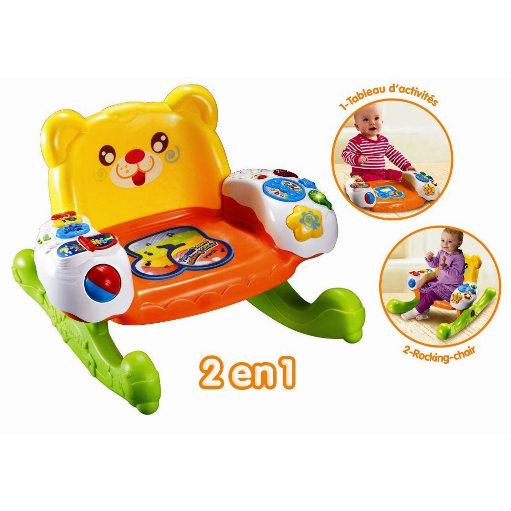 VTECH Mon p'tit fauteuil intéractif pas cher 